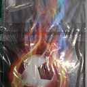 Case for iPad 10.2 8th Gen 2020 / 7th Gen 2019 / iPad Air 10.5 inch 2019 / iPad Pro 10.5, Durable Shockproof Protective Cover for iPad 8th / 7th with Coasters Set Flame Soccer