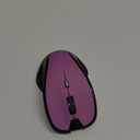 Mouse for MacBook Wireless Bluetooth Mouse Laptop MacBook Air Mac Pro Rechargeable Silent PC iPad Optical Mouse with Jiggler Dual Mode Switch Bluetooth 5.2/3.0 and 2.4GHz USB Type-C Receiver Purple