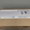 TCL 52" Modern Ceiling Fan with Lights, 5 Blades, 6 Speeds DC Reversible, Dimmable, White Flush Mount for Bedroom, Living Room and Garage