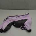 Fleece Dog Coat,Pullover Pajamas Jumpsuit Bodysuit Puppy Coats with Legs, Pet Windproof Warm Cold Weather Jacket Full Body Vest Cozy Snowsuit Outfit Clothes (Purple, M)