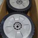 8" Replacement Lawn Mower Wheel Kit (2X Front Drive Wheel 44710-VL0-L02ZB + 2X Rear Wheel 42710-VE2-M02ZE) for Honda 44710-VG3-000 44710-VG3-010 42710-VG3-B00 42710-VE2-M00ZE Walk Behind Lawn Mower