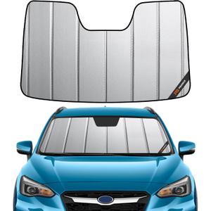 Pigenius Windshield Sun Shade for Subaru Crosstrek 2018-2023, Impreza 2017-2023. with Eyesight Driver Assist - Safeguard