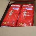 Huggies Size 7 Diapers, Little Movers Baby Diapers, Size 7 (41+ lbs), 80 Count (2 packs of 40)