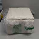 Split Ottoman Dog Ramp for Couch and Low Bed, 2-in-1 Foldable Dog Stairs for Small Dogs and Cats, Wooden Pet Ramp with Non-Slip Surface, Portable Step Stool Design, Off White