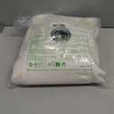 NICETOWN Flax Natural Linen Curtains for Room Divider, Grommet Top Thick Flax Semi Sheer Vertical Drapes Privacy Assured with Light Filtering for Sliding Glass Door, W68 x L84, 2 Pieces