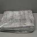 3x5 Rug, Small Area for Kitchen, Entryway, Machine Washable Non-Slip Throw Rug, Vintage Carpet for Nursery Coffee Table Grey