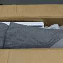 Extra-Long Bed Rail Guard for Toddlers, Gray Mesh Safety Rails, Adjustable Bed Guard for Kids (King Bed Rail(3Pack 78.7"x78.7"x74.8"))