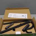 Dynaming 2 Pack Solar Hanging Lights Outdoor, Solar Powered Garden Decorative Lanterns with 2 x 38 Inch Shepherd Hooks, Waterproof Landscape Lighting for Lawn Patio Yard Pathway Driveway, Warm White