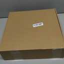 BrilliantJo Christmas Tree 5ft Artificial with Light and Balls Ornaments Hairy Pop Up Pencil Tinsel Collapsible Stand for Xmas Holiday Party Decorations, Home Office Display Decor, Silver