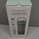 Momcozy 22oz Portable Breast Milk Cooler for Outdoor, Life Saver with 360 Total Cooling for 24 Hours, Larger Capacity Travel Breastmilk Chiller with 2pcs Baby Bottles for Breastmilk Storage, Blue