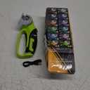 Cordless Electric Scissors, 4V Rechargeable Box Cutter & Cardboard Cutter with LED Light, Safety Lock - Rotary Cutter for Fabric, Leather, Carpet, Plastic, Crafting, Sewing with Storage Box (Green)