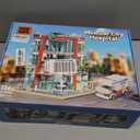 City Hospital Building Block Set, Architecture Building Set for Adults with Ambulance, Miniature Hospital World, Detailed Craftsmanship & Immersive Roleplay for Collectors & Gifts, 1888Pcs