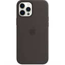 Apple - iPhone 12 Pro Leather Case with MagSafe - Black
