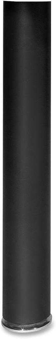 Lorell Peninsula Post, 3-1/2 by 28-1/2-Inch, Black