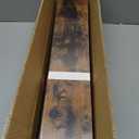 upsimples Floating Shelves for Wall Decor and Storage, Brown, 6Pcs 35.5'', 35.5in