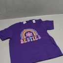 Besties Cute Matching Mother Daughter Friend Matching BFF T-Shirt Youth S(7-8)