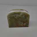 Radicaln Marble Napkin Holder 5.5" Inches Green Onyx Handmade Simple Modern Home & Kitchen Paper Towel Holder Countertop - Used as Utensil Holder, Home Dcor