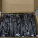 Estmoon 30 Pack Cabinet Handles Matte Black Cabinet Pulls with 3 Inch Hole Center, Stainless Steel Kitchen Cabinet Handles Black Kitchen Handles for Cabinets and Drawers, 76mm Hole Centers