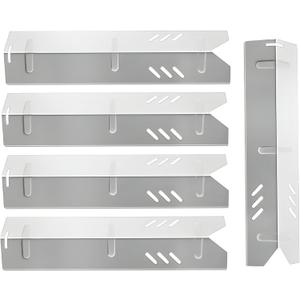 15 inch Heat Shields for Dyna Glo DGF510SBP DGB515SDP DGF510SSP 5 Burner Grill Parts, Uniflame GBC1059WB, Backyard Grill Replacement Heat Plates BY13-101-001-13, BY15-101-001-02, Pack of 5