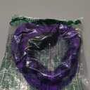 Easy Clip in Purple Ponytail Extensions 26 Inch Long Purple Braids Synthetic Fiber Box Braiding Hair