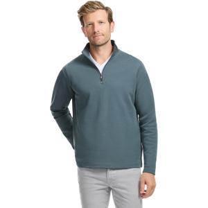 SAKS Fifth Avenue Men's Pique Quarter-Zip Pullover , Large