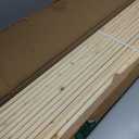 Greaton, Wooden Queen Bed Slats for Support Under Mattress Replacement Wood Slats for Queen Size Bed Frame Under Mattress Support Without Extra Height 2.38 Standard Width