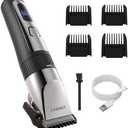 LVAINIT Hair Clippers for Men, Cordless LCD Rechargeable Hair Trimmer Beard Trimmer for Men, Men's Grooming Kit for Hair, Face, Beard, Professional Electric Barber Clippers