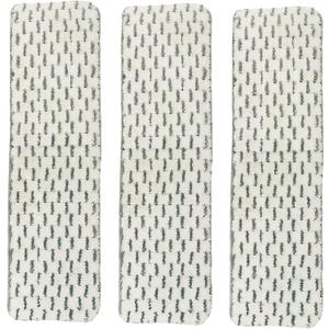 3 Pack New Powerful Cleaning Pad for Bona Mop, Reusable Mop Replacement Refill Pads for Hardwood Floors, ThreeZone Cleaning Design for Faster Cleaning