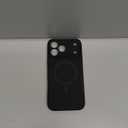 Miracase Magnetic for iPhone 17 Pro Max Case, Compatible with MagSafe, Integrated Silicone Camera Control Cover, 3.0mm Thicken Shockproof Drop Protection Phone Case for 17 ProMax, Black