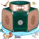 Upgraded Mouse Repellent Ultrasonic Plug in Mice Repellent Indoor Control for Rodent Rat Mouse Mice Squirrel 4 IN1 Electronic Repellent Devices for House Garage Basement Attic (green)