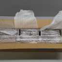 Comfify Rustic Tic-Tac-Toe Toilet Paper Holder, Freestanding or Wall Mounted Storage for Bathroom Tissue,  Distressed White Farmhouse Decor