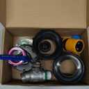 3-Size IBC Tote Adapter, 275-330 Gallon IBC Tote Tank Fittings 2.44" Fine2Fine and 2" Coarse Thread + Lead-free Garden Hose Faucet/Valve for Garden Hose Connector (304 Stainless Steel)