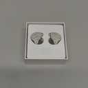 erjigo KZ ZSN Pro Dynamic Hybrid Dual Driver in Ear Earphones Detachable Tangle-Free Cable Musicians in-Ear Earbuds Headphones (Purple Without Mic)