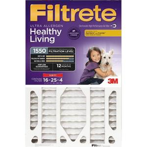 20x25x4 3M Filtrete 4-inch Allergen Reduction Filter (1-Pack)