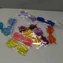 100 Pairs Heart Sunglasses for Women Rimless Transparent Heart Shaped Glasses Valentine Fashion Lady for Party Favors (Multi Color)