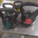 Fitvids Kettlebell Sets 4 Piece Strength Training KettleBells Weight Set 5lb, 10lb, 15lb, 20lb Kettle Bell