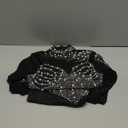 Sparkling Rhinestone Bodycon Dress for Women Special Occasions,Night Out (Large, Black-c6915)