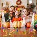 Thanksgiving Party Favors for Kids, 35Pcs Turkey Light Up Finger Lights Toys Bulk Goodie Bag Pinata Fillers Treats Glow in the Dark Gifts Fall Thanksgiving Party Supplies Classroom Prizes Party Decor