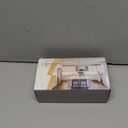 Amerdeco 10 Pack Brushed Brass Cabinet Pulls 5 Inch(128mm) Hole Center Gold Drawer Pulls Cabinet Hardware Kitchen Cabinet Handles for Bathroom Dresser Pulls ZH00013