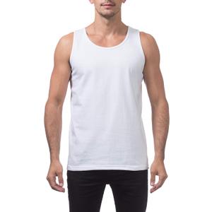 Pro Club Mens Heavyweight Cotton Tank Top Outerwear (XX-Large, Snow White)
