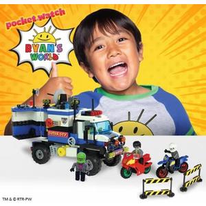 Ryan's World Deluxe Mobile Spy Station Buildable Brick Set