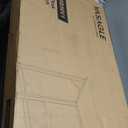 VASAGLE Computer Desk, Office Work Desk, 31.5 x 19.7 x 29.9 Inches, for Study, Bedroom, Home Office, Living Room, Ebony Black and Ink Black ULWD038B56