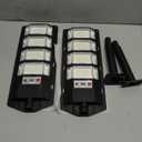 Solar Flood Lights Outdoor LED: 2 Pack Solar Street Lights Outdoor Waterproof Dusk to Dawn 12000 Lumen Solar Powered Wall Mount Lamp Motion Sensor Security Remote Control for Yard Parking Driveway