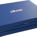 Drive Medical 14700 Tri-Fold Bedside Mat, Blue