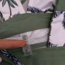 Daci Women 3 Piece Tankini Swimsuits - Tummy Control Tank Top with Bra Modest Bathing Suit with Pockets Boyshorts Bottom 2026 (Green, M)