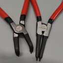 CRAFTSMAN Snap Ring Plier Set, 4-Pack, 7 inch, Straight and Curved Pliers, Stainless Steel (CMMT98339)