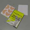 Moleskin Adhesive Shapes 120 Pre-Cut Pieces 4 Sizes Cotton Fabric Shapes | Thin, Flexible & Water-Resistant