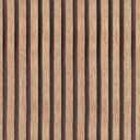 Yun-aeon Natural Wood Peel and Stick Wallpaper Wood Slats - 17.3"x 120" Tan Self-Adhesive Waterproof Vinyl Removable Wall Paper for Wall Decor Bedroom
