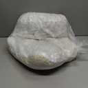 Raimaiso Anti Anxiety Round Fluffy Plush Faux Fur Warm Washable Dog Bed & Cat Bed, Original Bed for Small Medium Large Pets, Used to Relieve Joints and Improve Sleep (20", White)