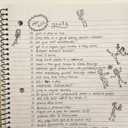 4 x Wide Ruled Wirebound Spiral Notebook, Includes Doodle Prompts to Keep Focus, Spark Creativity/Imagination, Relieve Stress, 10.5" x 8", 50 Sheets/100 Pages